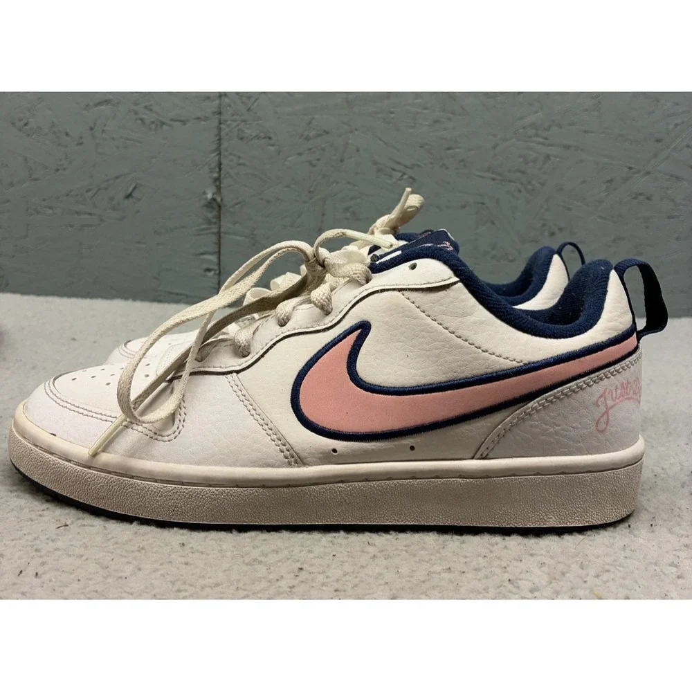 Nike Court Borough Low 2 SE1 Shoes Boys Size 6Y White Casual Sneakers DB3090-100